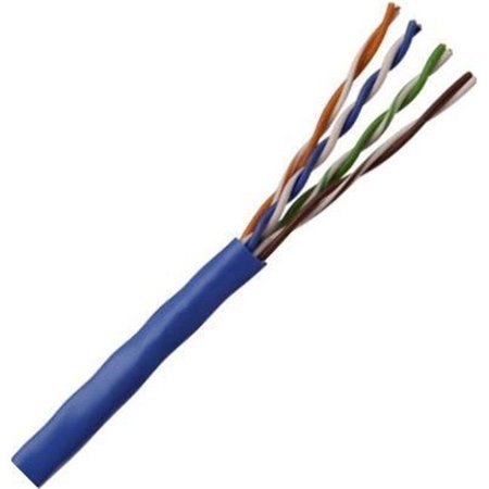 Southwire Coleman Cable 96263-46-06 Wire CAT5e Data 24G Blue 1000 ft. Box 96263-46-06